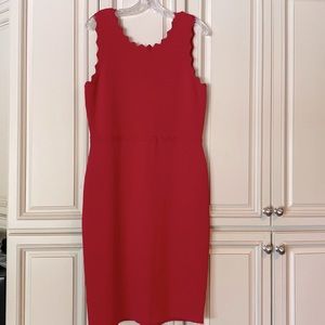 Ponte knit dress in size 10.
